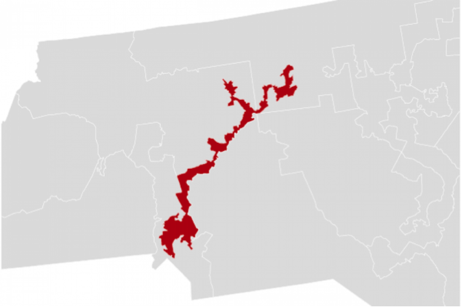North Carolina redistricting map