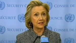 Hillary Clinton at the U.S. Security Council
